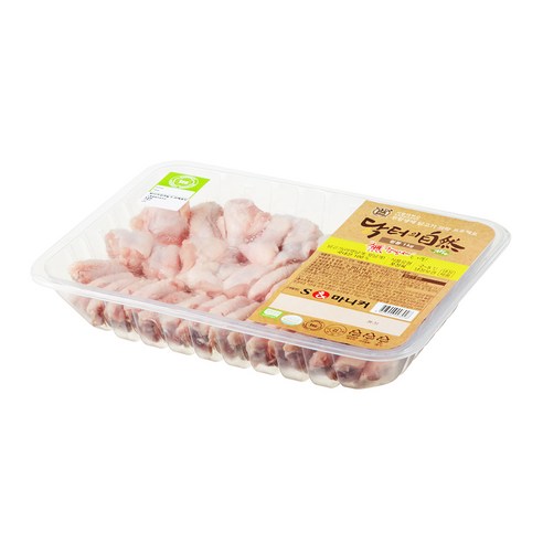 안심의 무항생제 닭윙 닭봉, 고소한 맛과 쫀득한 식감