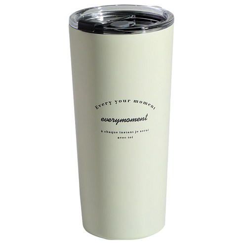 이우아여사 모먼트 리유저블 텀블러, 크림, 600ml