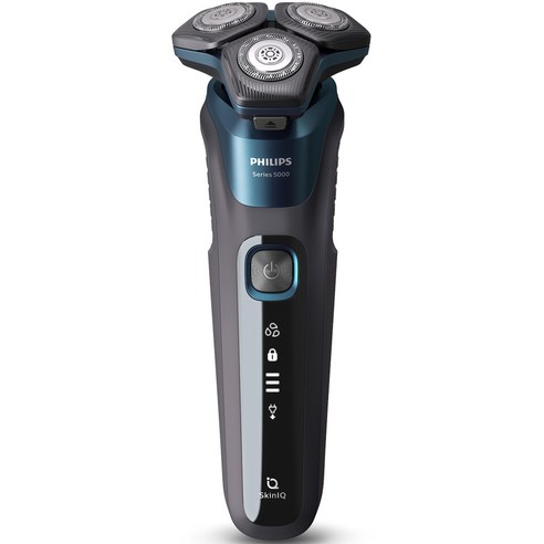 필립스코리아 SkinIQ 5000 전기면도기, S5579/51, 일렉트릭 블루