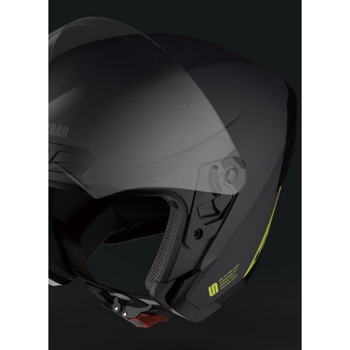 언더바 U-03 오토바이 오픈페이스 헬멧 - 탁월한 보호 기능과 스타일리시한 디자인!