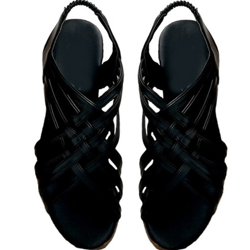 7c240 뒷굽 글레디 웨지 키높이 샌들 A08