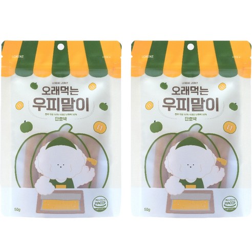 로렌츠 강아지 오래먹는 우피말이, 고구마, 50g, 2개