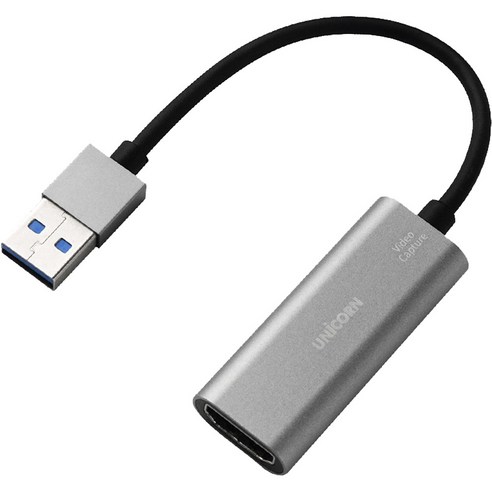 유니콘 4K 60Hz USB HDMI 영상녹화 스트리밍캡쳐 비디오 캡쳐보드, VC-100A usb캡쳐보드 Best Top5