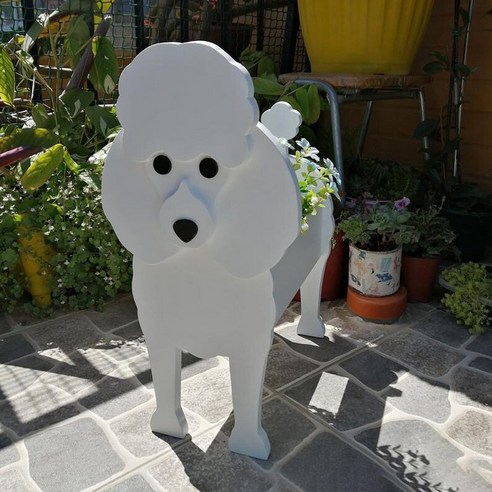 루이젤 정원꾸미기 동물 거치대, 푸들