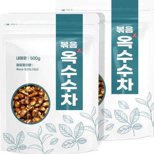 볶음 옥수수차, 500g, 1개입, 2개
