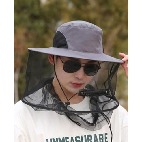 안전하고 편안한 활동을 제공하는 낚시 양봉 방충 모자