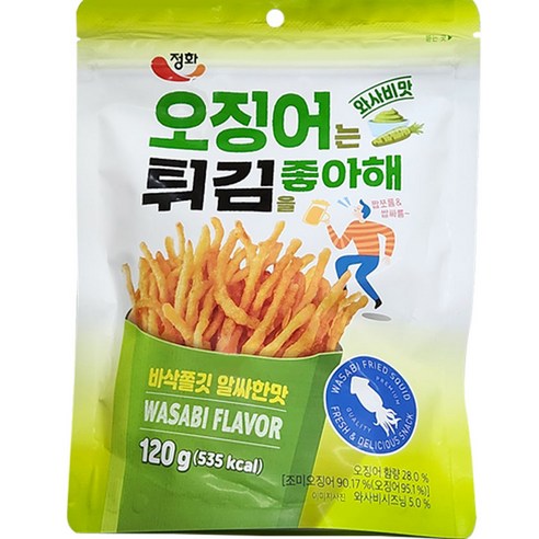 오징어 튀김의 맛있는 매력을 최대한 살린 제품