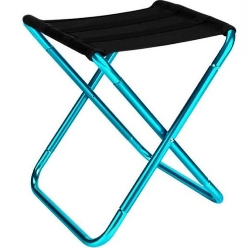 다이나믹파워셀 미니 접이식 의자 22 x 24 x 28 cm, 블랙 + 블루, 1개
