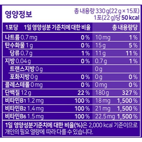 대웅생명과학 프리미엄 아르기닌 7000 15p, 330g, 3개