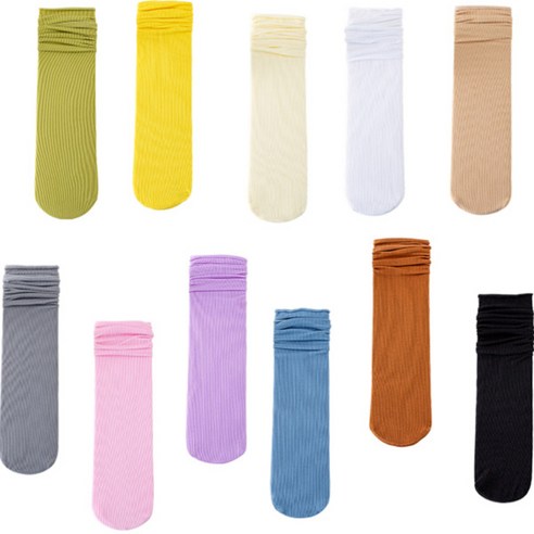 여성용 미동마켓 골지양말 11종 세트