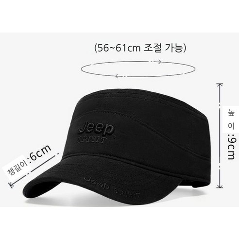 JEEP SPIRIT 폴로린 플랫 모자: 스타일, 편안함, 내구성