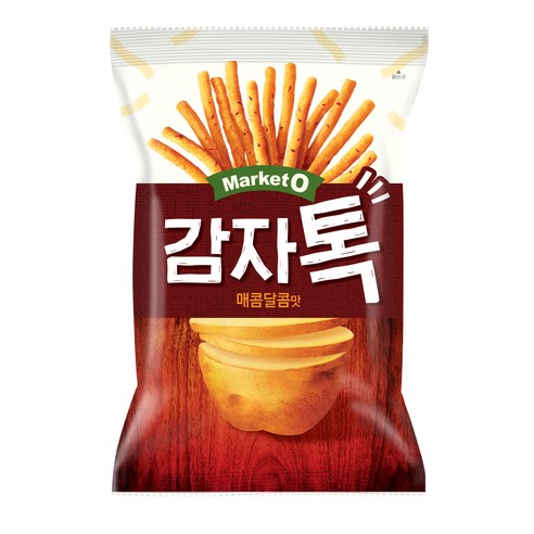 오리온 감자톡 매콤달콤맛, 136g, 1개