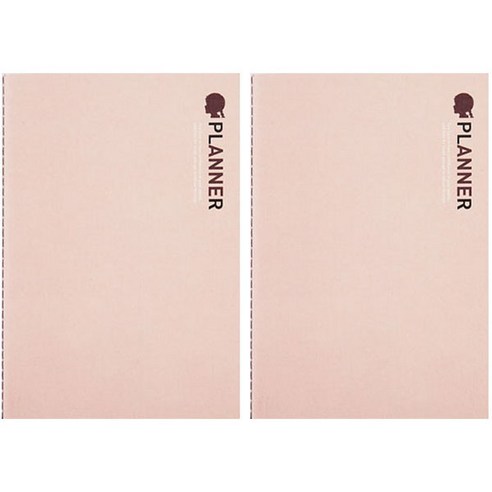 빨강머리앤 플라잉웨일즈 플래너 만년형 2p, 핑크, 2개