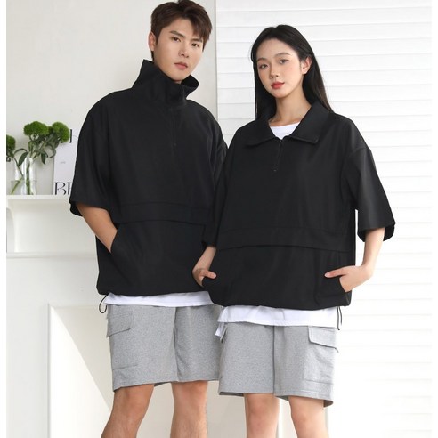 스타일과 쾌적함을 동시에! 텐클로 빅사이즈 바람막이 아노락으로 시원한 여름을!