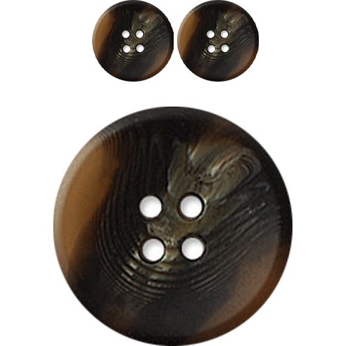 동대문단추왕 고급 무광 코트 가디건 큰 사이즈 단추 40mm, 플러스접시/BR, 3개, BR(플러스접시)