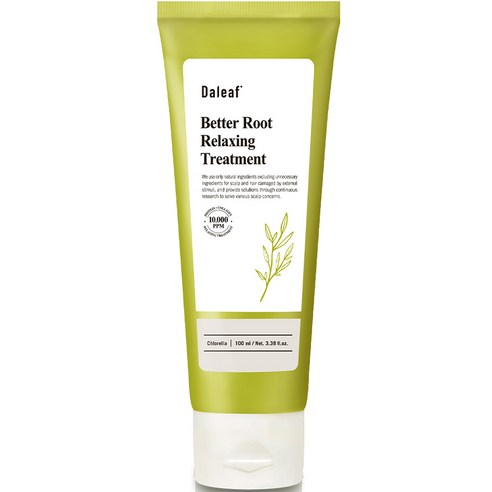 달리프 클로렐라 베러 루트 릴렉싱 헤어트리트먼트, 100ml, 1개