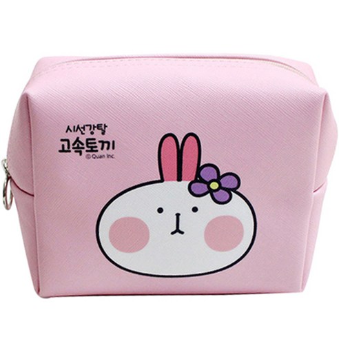 고속토끼 멀티 파우치, 핑크, 1개