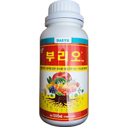 대유 부리오 액제 500ml, 1병 칼슘비료 대유 부리오 액제 500ml, 1병 칼슘비료