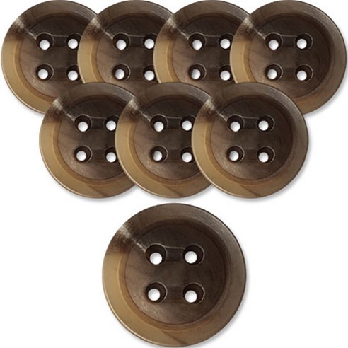 동대문단추왕 무광 코트 가디건 단추 르노 DBG 18mm, 8개