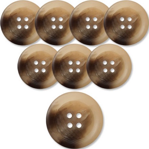 동대문단추왕 무광 코트 가디건 단추 플러스 DBG 18mm, 8개