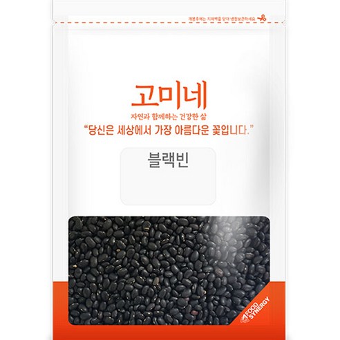 고미고미 고미네 블랙빈, 1kg, 1개