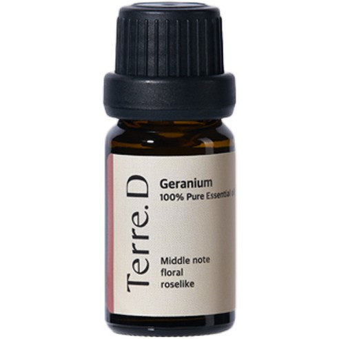떼르디 아로마 에센셜오일, 제라늄, 10ml, 1개