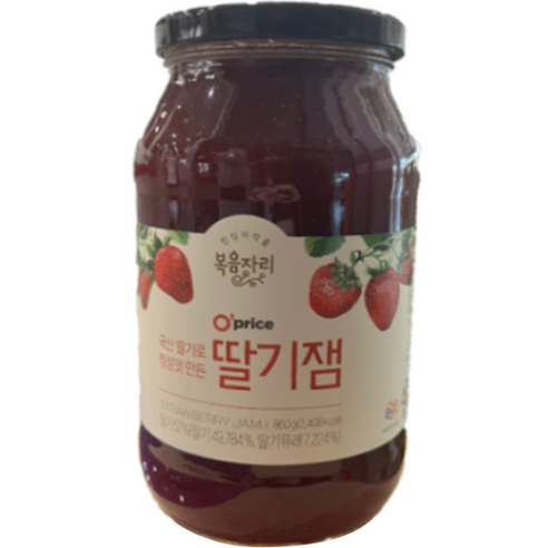 오프라이스 복음자리 딸기잼, 860g, 1개