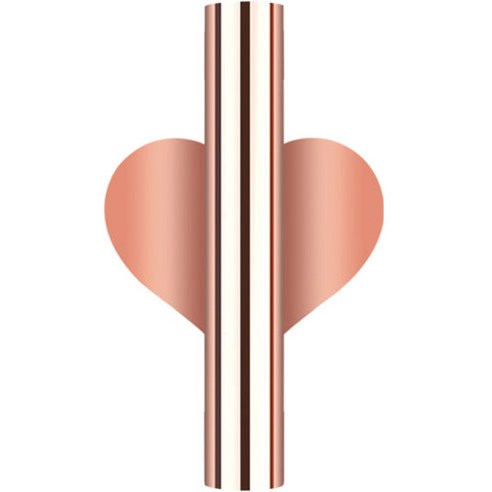 북유럽 스타일 벽 꽃꽂이 꽃병 장식, 로즈골드하트