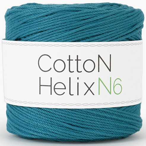 쎄비 코튼 헬릭스 N6 뜨개실 150g, 623 청록, 1개