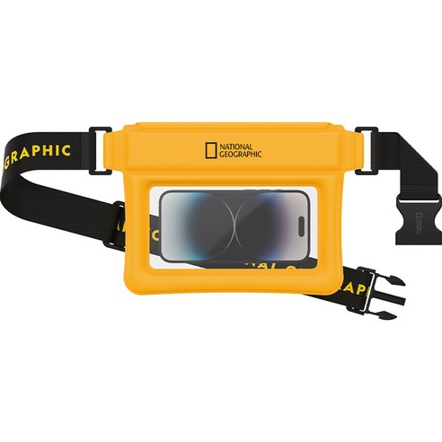 National Geographic Mobile Waterproof Cross Bag, Yellow, 1 piece