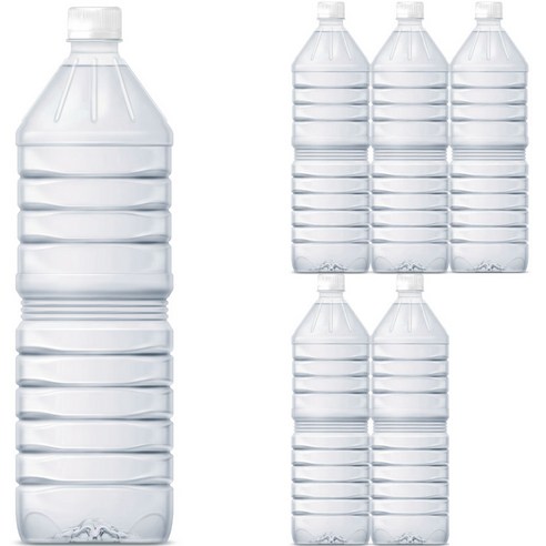 지리산물하나 ECO 생수, 2L, 6개