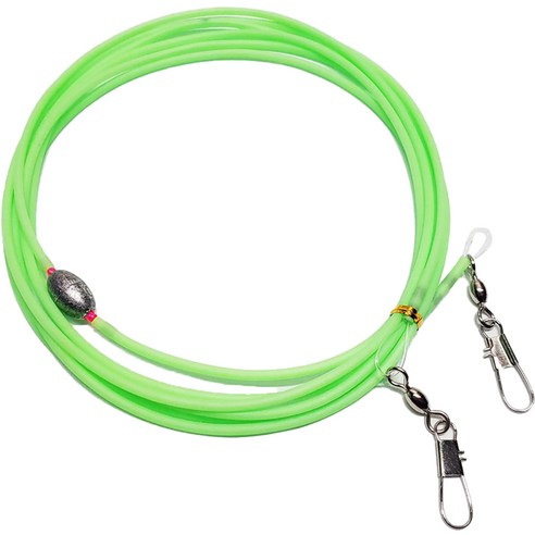 갈치 낚시 전용 쇼크 리더 낚싯줄, 올 축광, 1개 바리바스쇼크리더