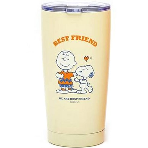 피너츠 스누피 앤 찰리브라운 무광 스텐인리스 텀블러, 혼합색상, 500ml 컵/텀블러/와인용품 Best Top5