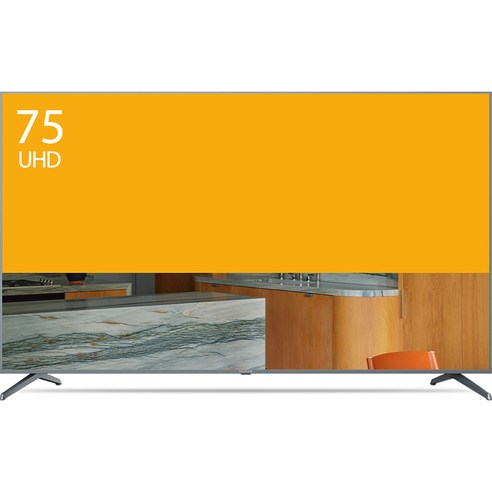 더함 4K UHD LED TV, 190cm(75인치), C751UHD, 벽걸이형, 방문설치