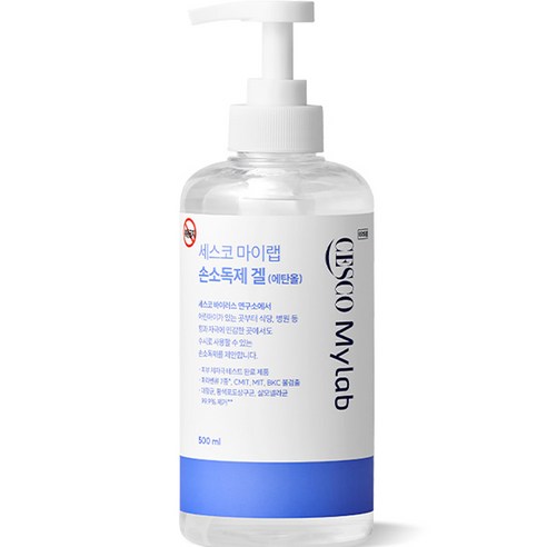 세스코 마이랩 손소독제 겔, 1개, 500ml
