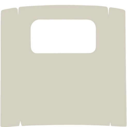 메이튼 스크래치 순정 컬러 가죽 2열 콘솔 뒷면 커버 SC, 바닐라 베이지(C362-20), 1개