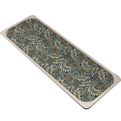 데이소이 보타닉 수도꼭지 매트 구멍없음 14 x 38 cm, 05 에덴, 1개