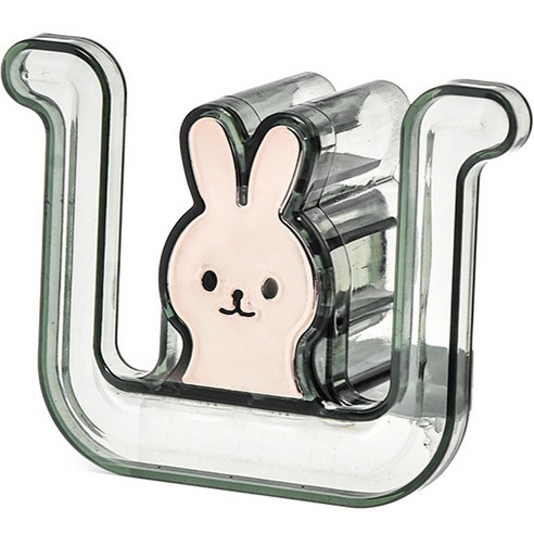 꼬까 깡충 토끼 슬리퍼랙, 그린, 1개