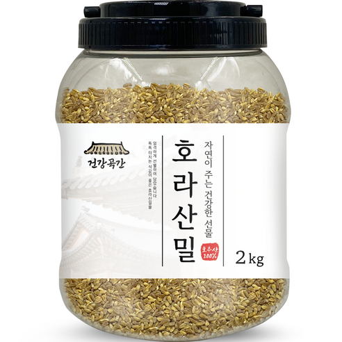 건강곡간 호라산밀 통, 2kg, 1개