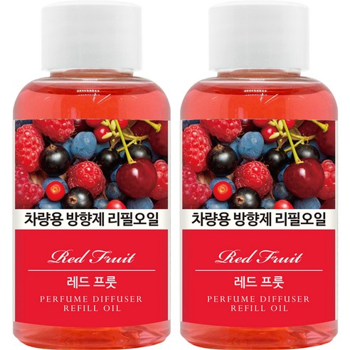 더허브샵 차량용 디퓨져 리필오일 50ml, 라벤더 코튼, 2개