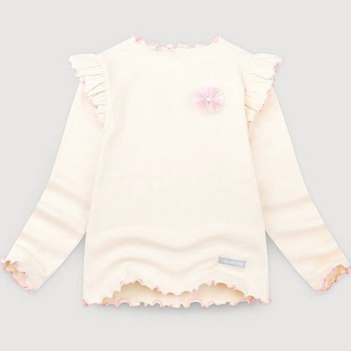젤리스푼 여아용 러블리 엔젤 프릴 티셔츠: 사랑스러운 디자인과 편안한 착용감으로 매력적인 상품