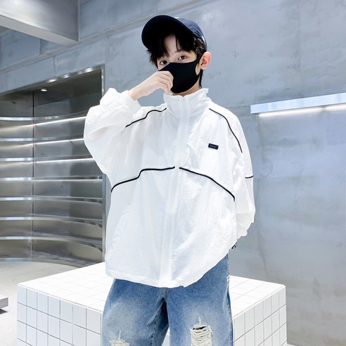 유블리 남아용 쿨로그 바람막이