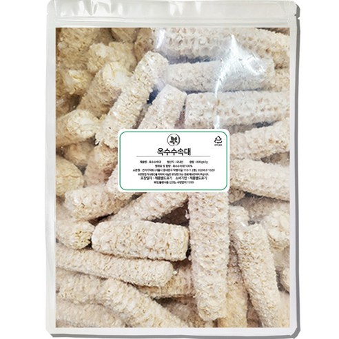 천지가약초 국내산 흰색 옥수수 속대, 800g, 1개, 1개입