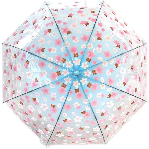 키즈스퀘어 꽃곰 투명 장우산