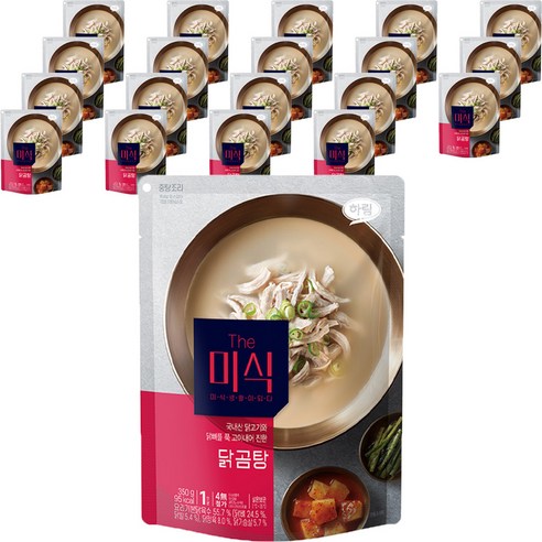 The미식 닭곰탕, 350g, 6개 삼계탕