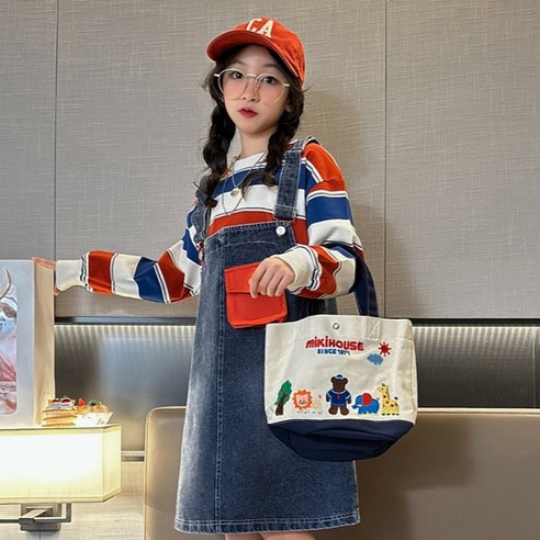 童裝 時尚 女孩 服裝 裙子 套裝 女孩 女孩 女孩衣服 春