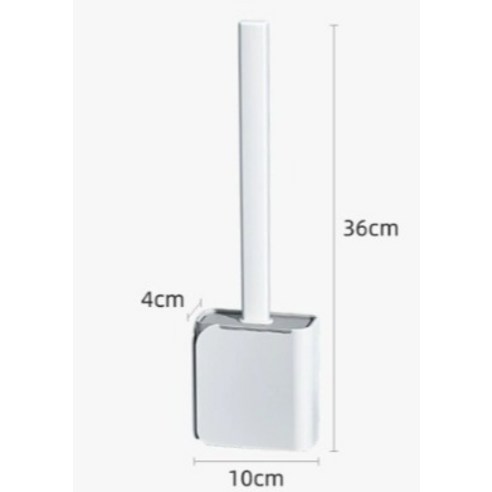 변기 청소를 쉽고 깨끗하게 해결하는 IS공감 소프트 변기 브러쉬 세트