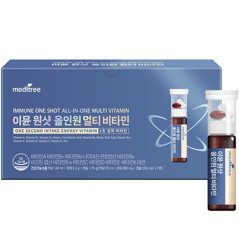 메디트리 이뮨 원샷 올인원 멀티비타민 7p, 7회분, 1개