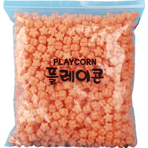플레이콘 꽃모양 만들기재료 리필 800p 세트, 주황, 1세트