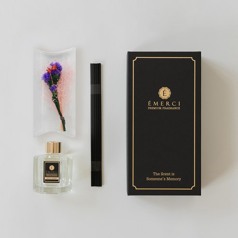 에멜시 재즈 디퓨저 선물 세트 120ml, 스윗 베리, 1세트